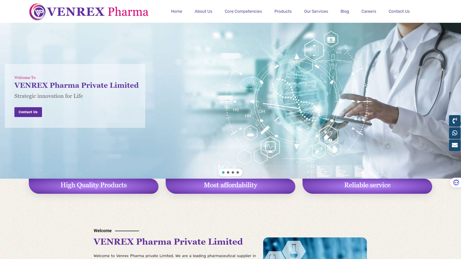 Finished formulations - VENREX Pharma Private Limited